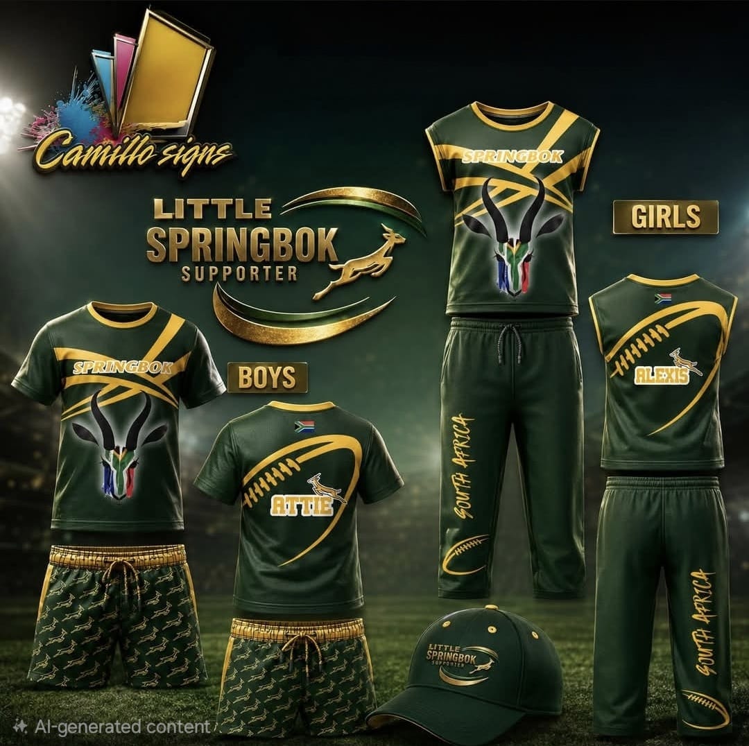Little Springbok Supporter Kids Collection