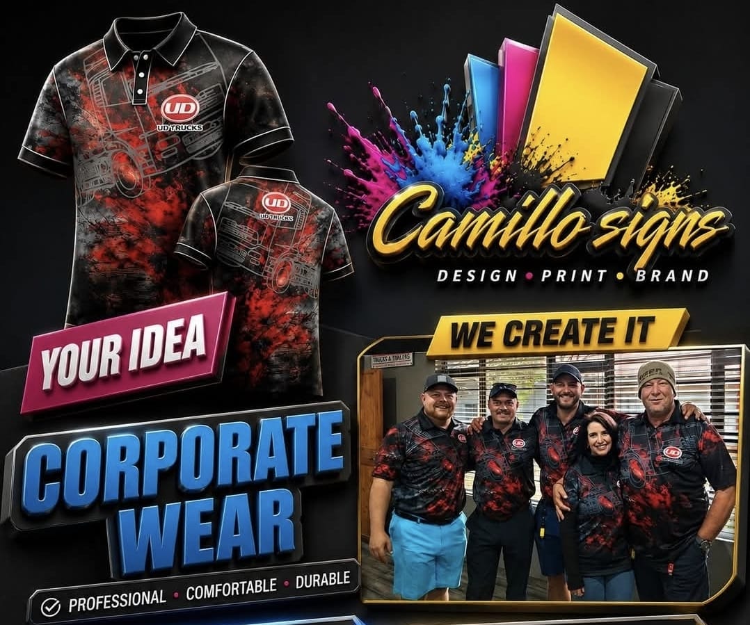 Corporate Wear for Businesses — Camillo Signs